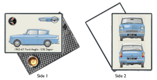 Ford Anglia Super 123E 1962-67 Pocket Lighter